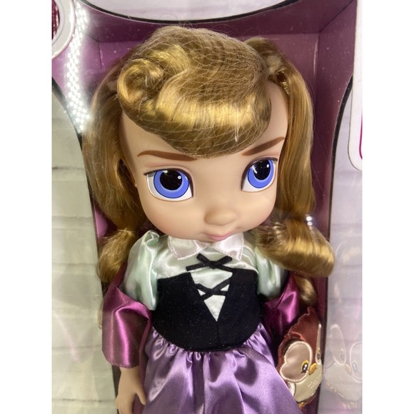 Disney Animators Collection Sleeping Beauty Princess Aurora 16in Doll With Pet - Picture 2 of 9